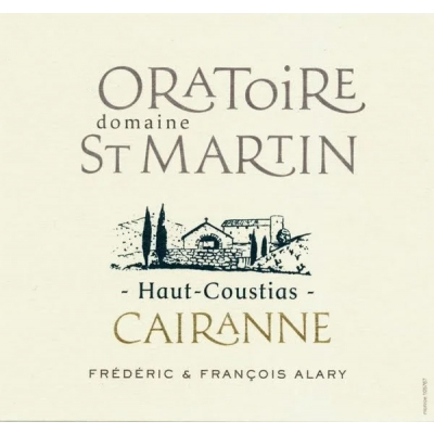 Oratoire St Martin Cairanne Haut Coustias 2009 (6x150cl)