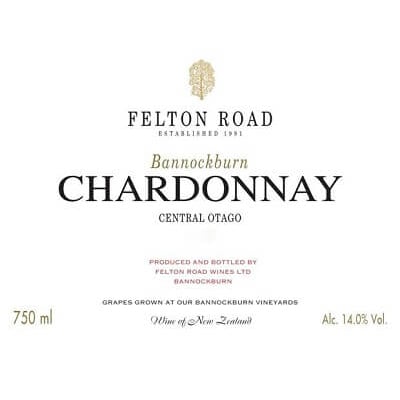 Felton Road Bannockburn Chardonnay 2023 (6x75cl)