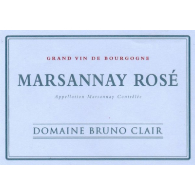 Bruno Clair Marsannay Rose 2014 (6x75cl)