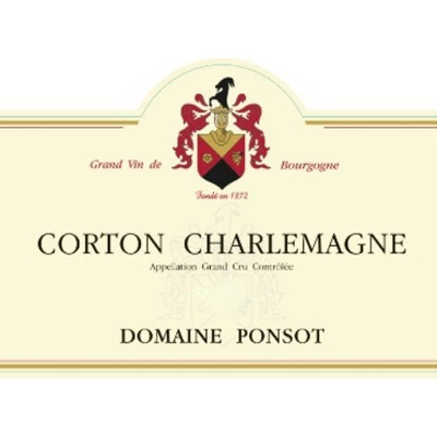 Ponsot Corton-Charlemagne Grand Cru 2017 (6x75cl)