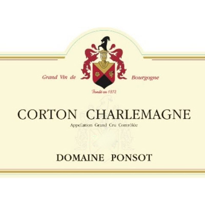 Ponsot Corton-Charlemagne Grand Cru 2018 (6x75cl)