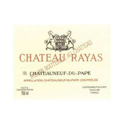 Chateau Rayas Chateauneuf-du-Pape Blanc 2011 (6x75cl)