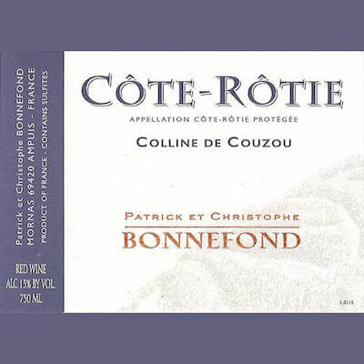 Patrick & Christophe Bonnefond Cote Rotie Colline de Couzou 2020 (6x75cl)