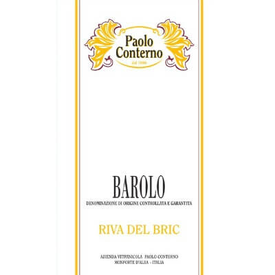 Paolo Conterno Barolo Riva del Bric 2017 (6x75cl)