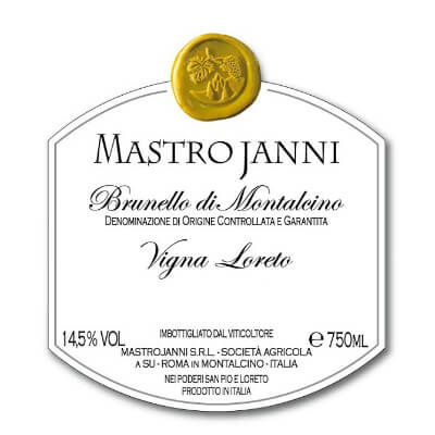 Mastrojanni Brunello di Montalcino Vigna Loreto 2017 (1x75cl)