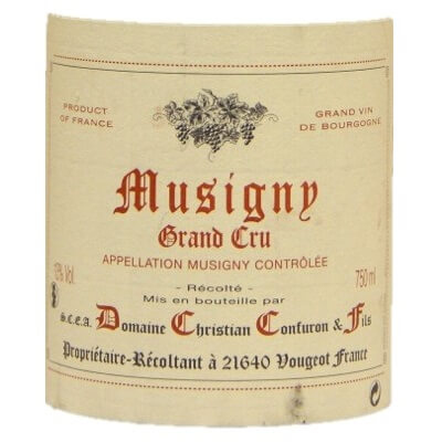 Christian Confuron Musigny Grand Cru 2011 (12x75cl)