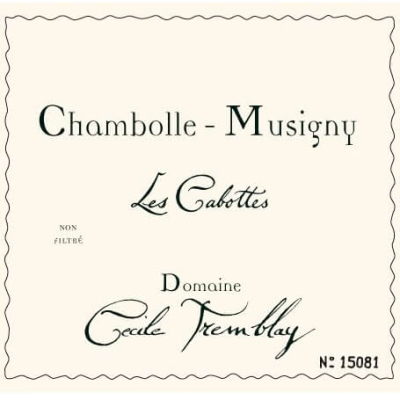 Cecile Tremblay Chambolle-Musigny Les Cabottes 2013 (1x150cl)