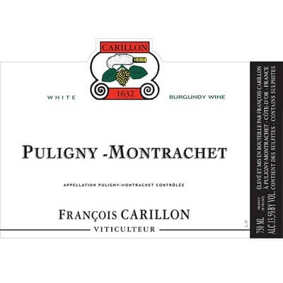 Francois Carillon Puligny-Montrachet 2020 (12x75cl)