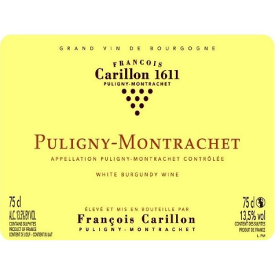 Francois Carillon Puligny-Montrachet 2019 (6x75cl)