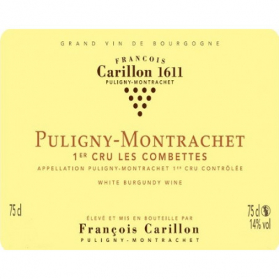 Francois Carillon Puligny-Montrachet 1er Cru Les Combettes 2019 (1x150cl)