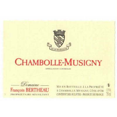 Francois Bertheau Chambolle-Musigny 2019 (12x75cl)