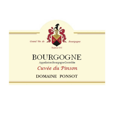 Ponsot Bourgogne Rouge Cuvee du Pinson 2015 (6x75cl)