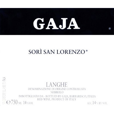 Gaja Sori San Lorenzo 2020 (3x75cl)