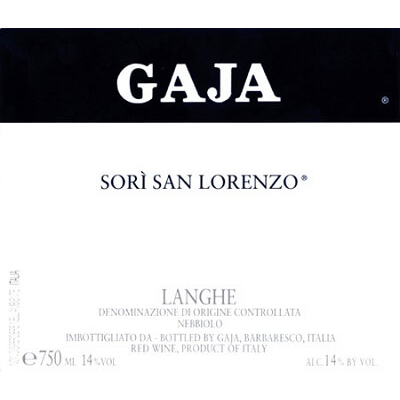 Gaja Sori San Lorenzo 1990 (1x150cl)