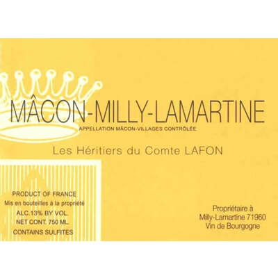 Heritiers Comtes Lafon Macon-Villages Milly-Lamartine 2022 (6x150cl)