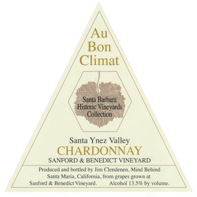 Au Bon Climat Chardonnay Santa Ynez Valley 2018 (12x75cl)