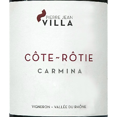 Pierre Jean Villa Cote-Rotie Carmina 2017 (6x75cl)