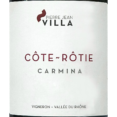 Pierre Jean Villa Cote-Rotie Carmina 2018 (6x75cl)