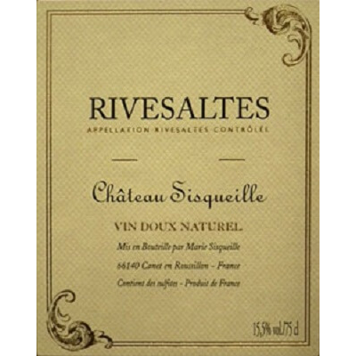 Chateau Sisqueille Rivesaltes 1930 (1x75cl)