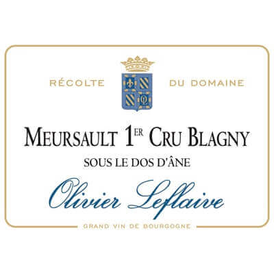 Olivier Leflaive Meursault 1er Cru Blagny Sous le Dos d'Ane 2021 (6x75cl)