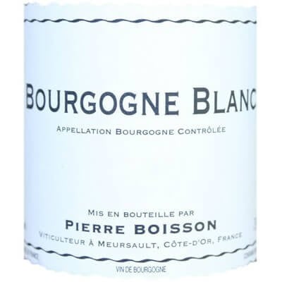 Pierre Boisson Bourgogne Blanc 2018 (1x75cl)