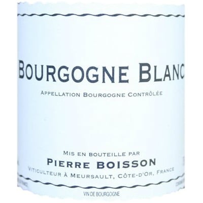 Pierre Boisson Bourgogne Blanc 2017 (12x75cl)