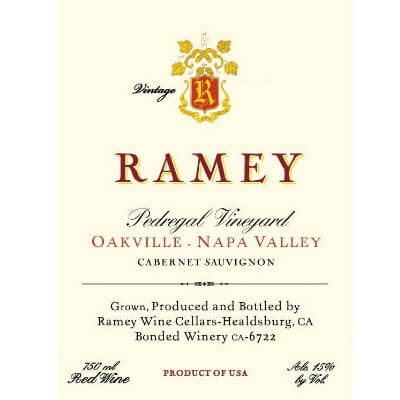 Ramey Cabernet Sauvignon Pedregal 2014 (6x150cl)