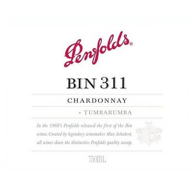 Penfolds Bin 311 Tumbarumba Chardonnay 2023 (6x75cl)