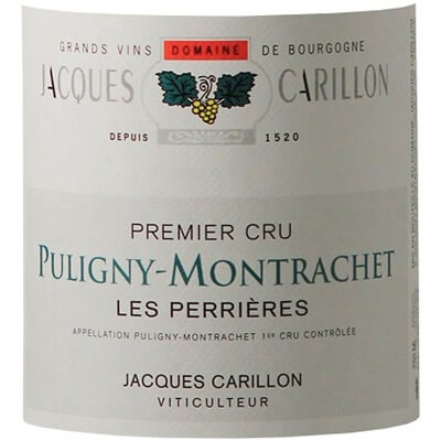 Jacques Carillon Puligny-Montrachet 1er Cru Les Perrieres 2016 (12x75cl)