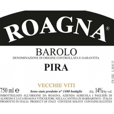 Roagna Barolo Pira Vv 2016 (3x75cl)