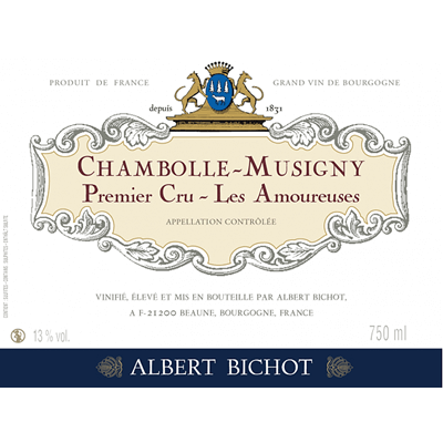 Albert Bichot Chambolle-Musigny 1er Cru Les Amoureuses 2022 (6x75cl)