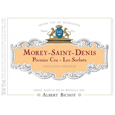Albert Bichot Morey-Saint-Denis 1er Cru Sorbets 2016 (6x75cl)