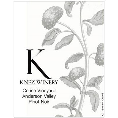 Knez Winery Pinot Noir Cerise Vineyard 2014 (12x75cl)