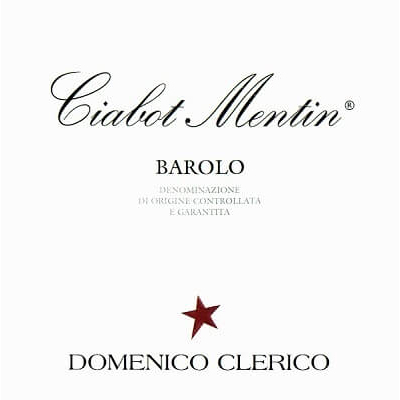 Domenico Clerico Barolo Ciabot Mentin 2014 (1x75cl)