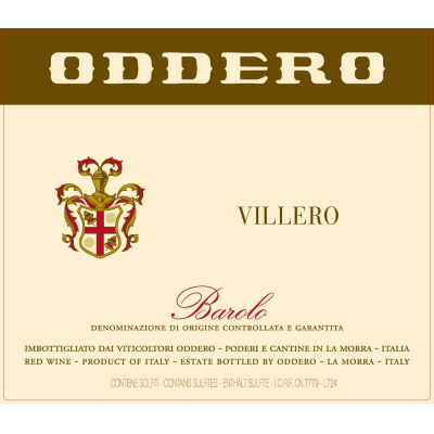 Oddero Barolo Villero 2015 (6x75cl)