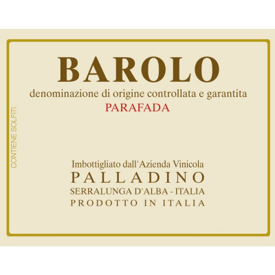 Palladino Barolo Parafada 2013 (6x75cl)