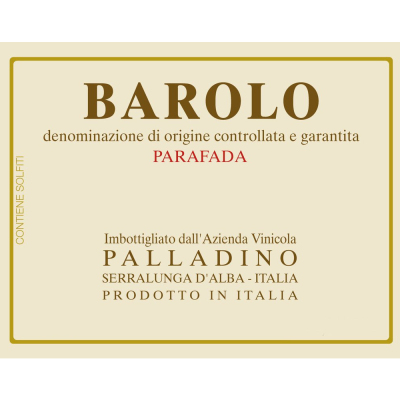 Palladino Barolo Parafada 2017 (6x75cl)