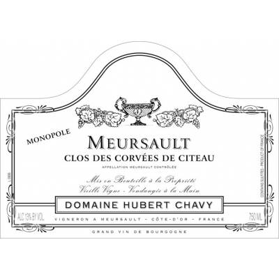 Chavy-Chouet Meursault Clos des Corvees de Citeaux 2021 (6x75cl)