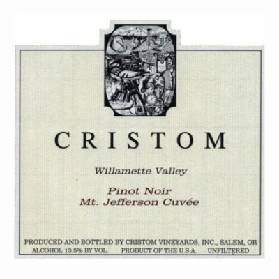 Cristom Pinot Noir Mount Jefferson 2009 (12x75cl)