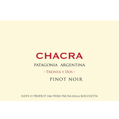 Chacra Pinot Noir Treinta y Dos 32 2019 (6x75cl)