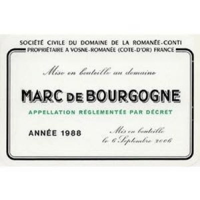 Domaine de la Romanee-Conti Marc de Bourgogne 1991 (1x75cl)