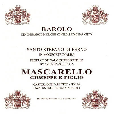Giuseppe Mascarello Barolo Santo Stefano di Perno 2019 (1x75cl)
