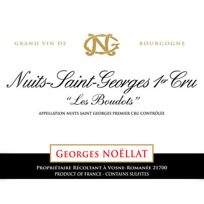Georges Noellat Nuits-Saint-Georges 1er Cru Les Boudots 2022 (6x75cl)