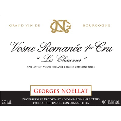 Georges Noellat Vosne-Romanee 1er Cru Les Chaumes 2014 (12x75cl)