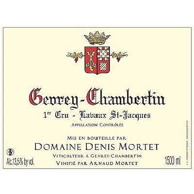 Denis Mortet Gevrey-Chambertin 1er Cru Lavaux Saint-Jacques 2007 (1x75cl)