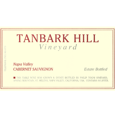 Philip Togni Cabernet Sauvignon Tanbark Hill 2015 (12x75cl)
