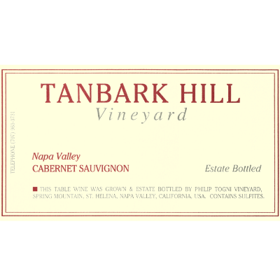 Philip Togni Cabernet Sauvignon Tanbark Hill 2014 (12x75cl)