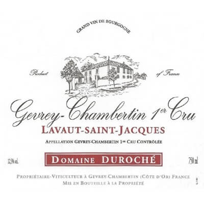 Duroche Gevrey-Chambertin 1er Cru Lavaut Saint-Jacques 2022 (6x75cl)