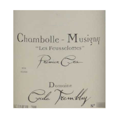 Cecile Tremblay Chambolle-Musigny 1er Cru Les Feusselottes 2018 (6x75cl)