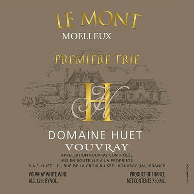 Huet Vouvray Le Mont Moelleux Premiere Trie 2018 (6x75cl)